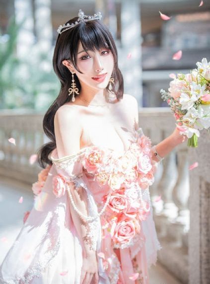 溪边春色